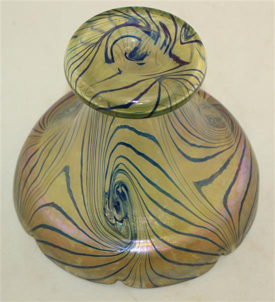 A Loetz iridescent glass vase, c.1910, 15cm